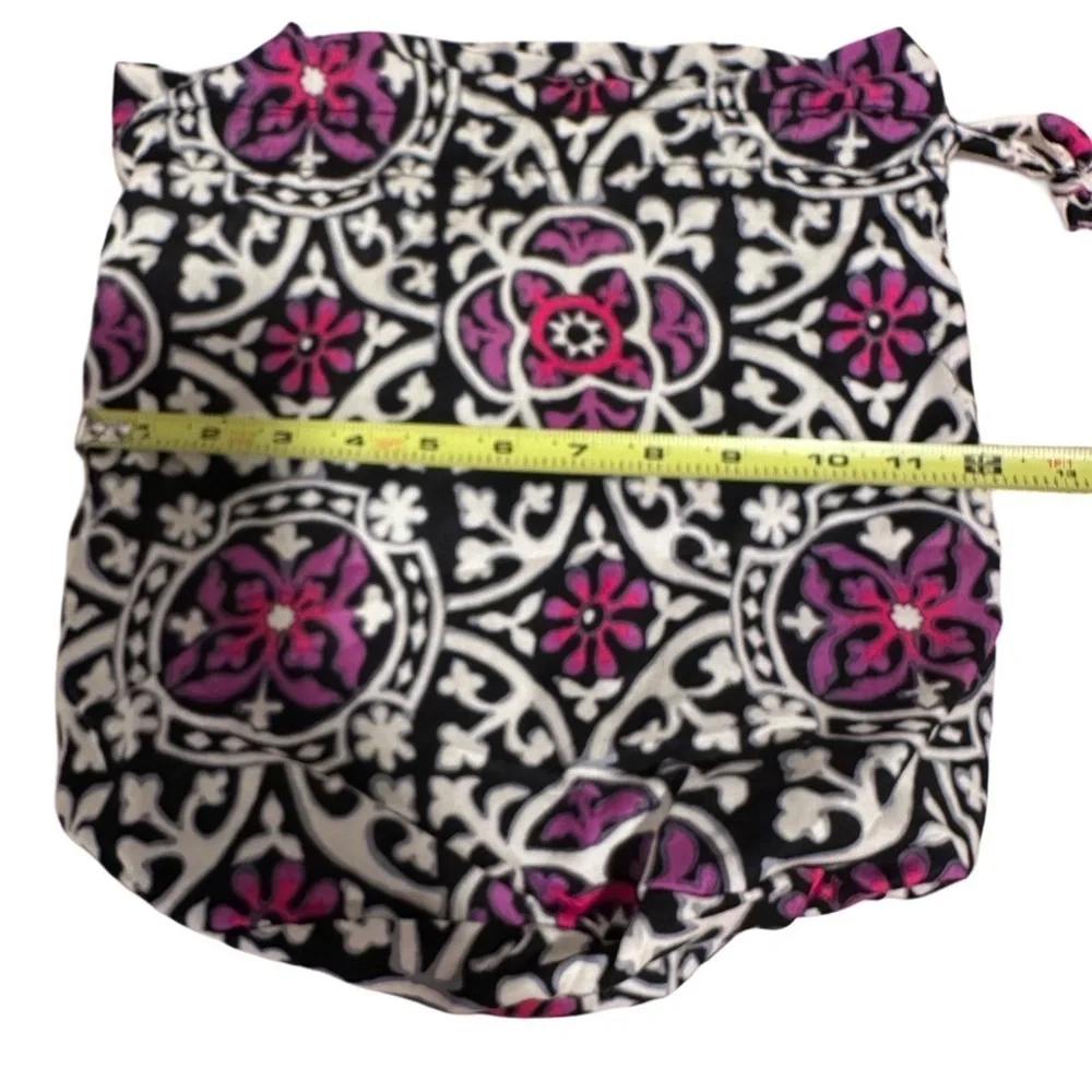 Vera Bradley Set of 2: Ditty Wet Bag & Small Pouch in Scroll Medallion, Retired